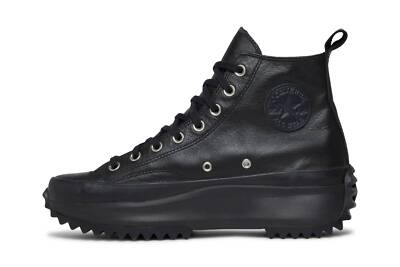 Pre-owned Converse Run Star Hike High 'triple Black' 170548c In Black/black/almost Black