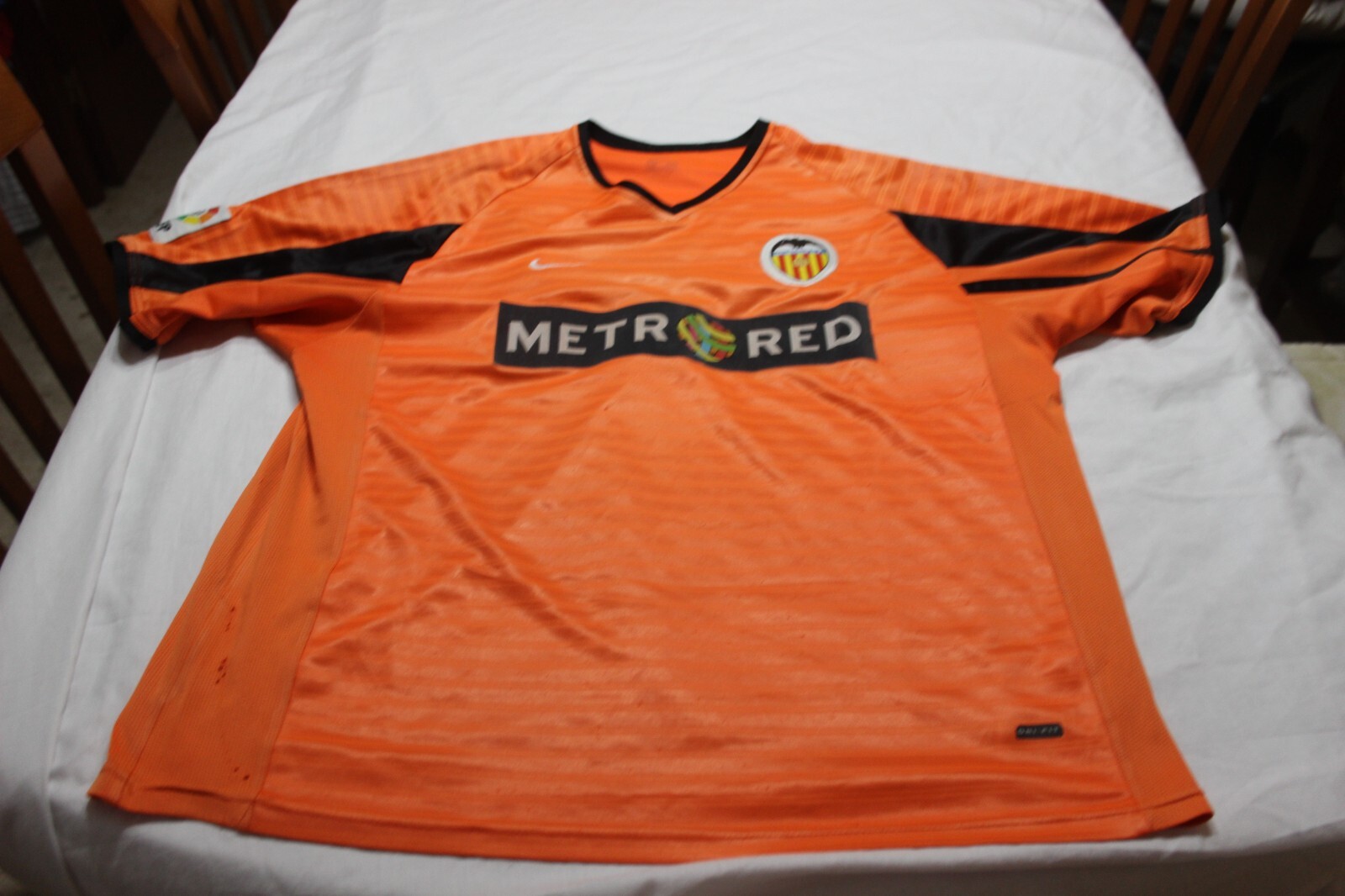 Vintage Valencia C.F. Football Shirt 2001-02 Nike Size L