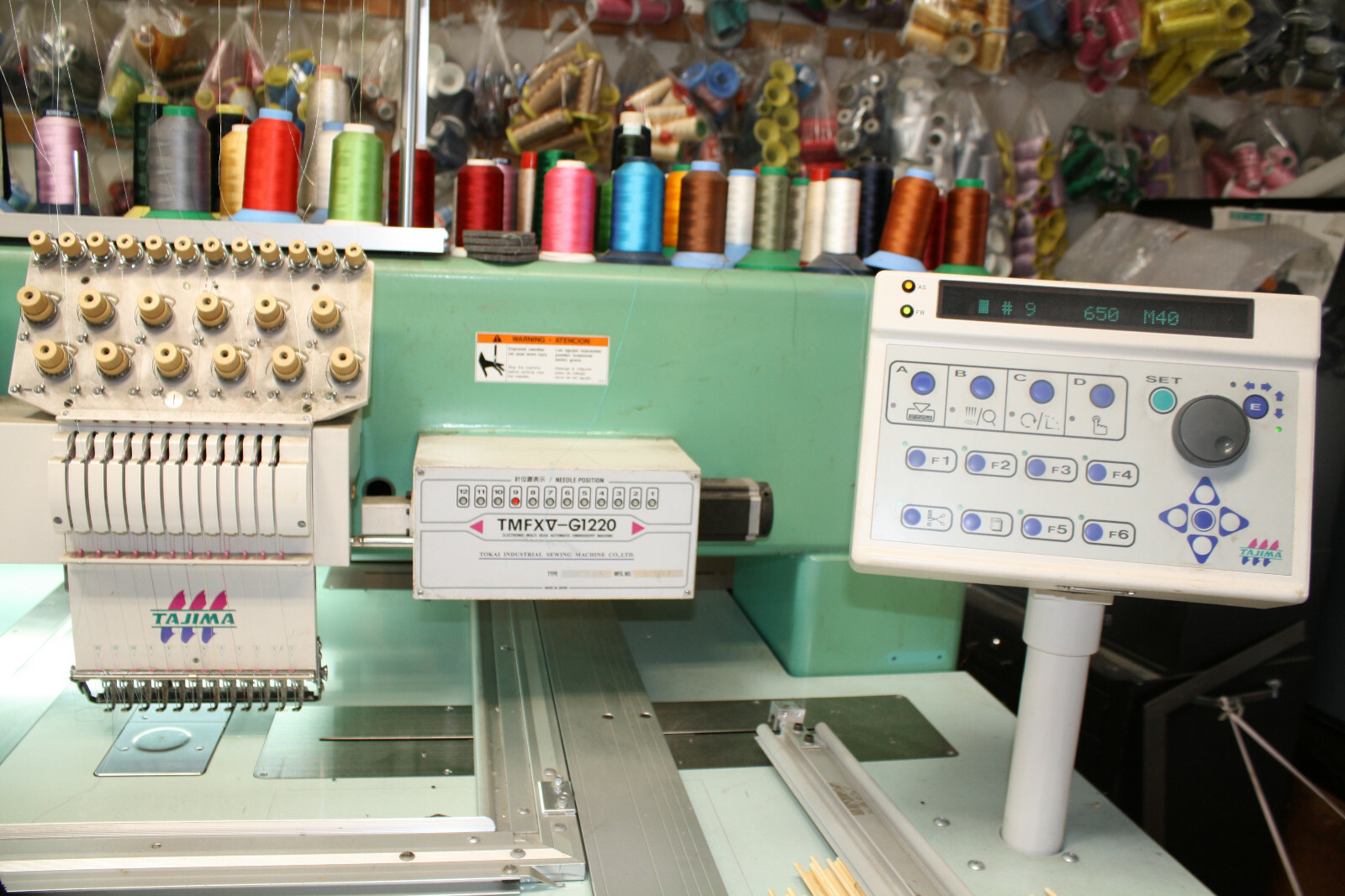 Tajima 20-Head Mass Production Embroidery Machine
