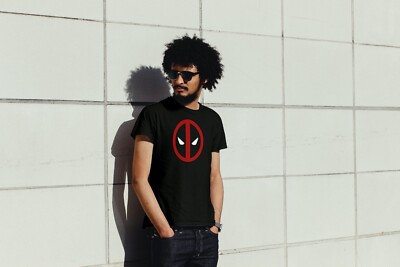 Deadpool Classic Logo, T-Shirt, Cotton Blend ( Adult's & Kids Size: S,M,L, XL)