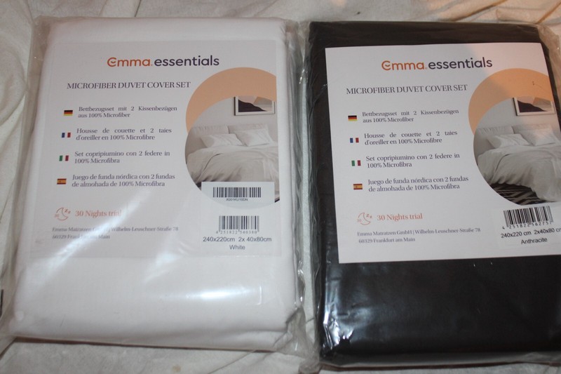 Emma Essentials Bettbezug – Set Aus Bettbezug 240 X 220 Cm Und 2 KissenbezüGen