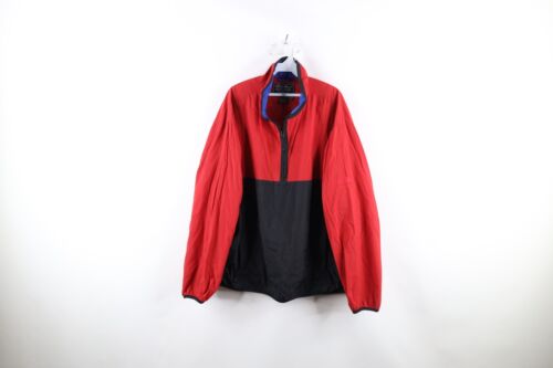 Vtg 90s Eddie Bauer Mens XL Spell Out Color Block Half Zip Vtg 90s Eddie Bauer Mens XL Spell Out Color Block Half Zip