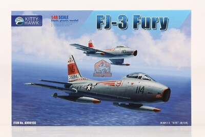 Kitty Hawk KH80156 1/48 scale FJ-3 Fury Plastic Model Kit plane