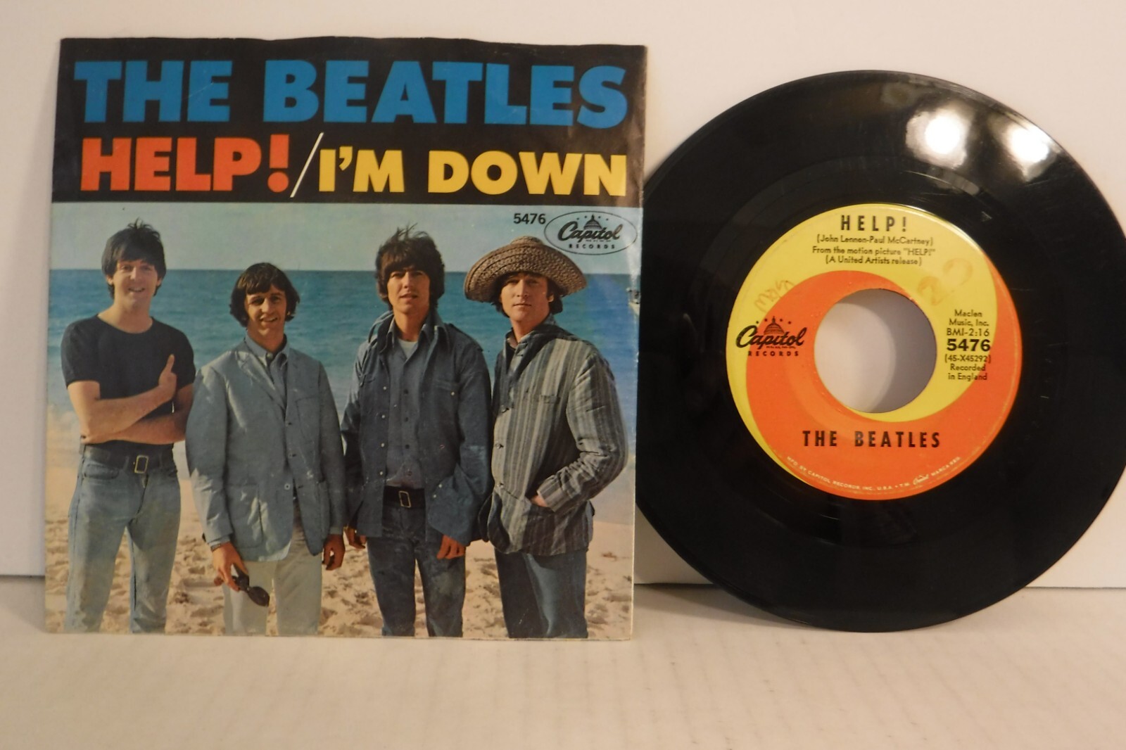 ビートルズ ヘルプ / アイム・ダウン OR-1412 7