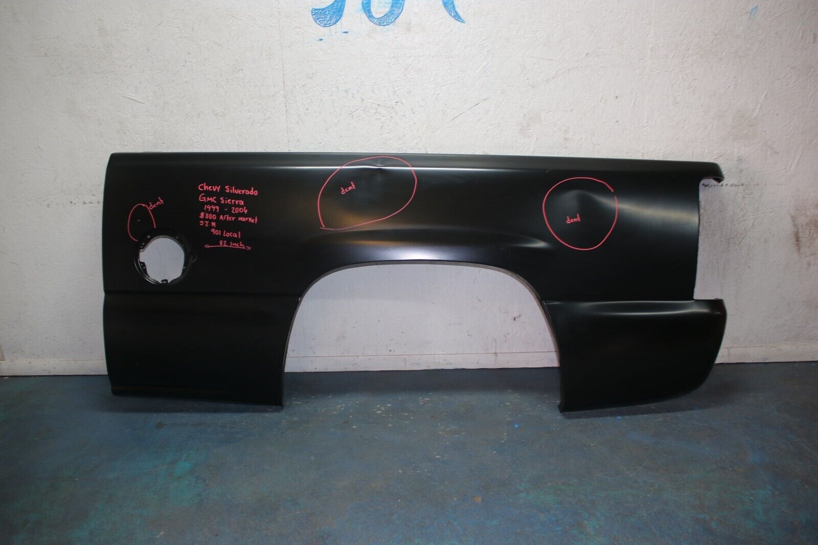 1999 2006 CHEVROLET SILVERADO & GMC SIERRA LEFT SIDE BED PANEL 1999 2006 CHEVROLET SILVERADO & GMC SIERRA LEFT SIDE BED PANEL