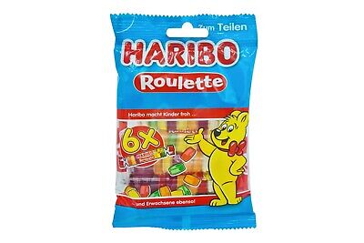 5x bags Haribo Roulett gummy candy   TRACKED SHIPPING  