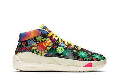 Pre-owned Nike Kd 13 Ep 'easy Money Sniper' Da1341-100 In Sail/lemon Venom/game Royal/hyper Pink