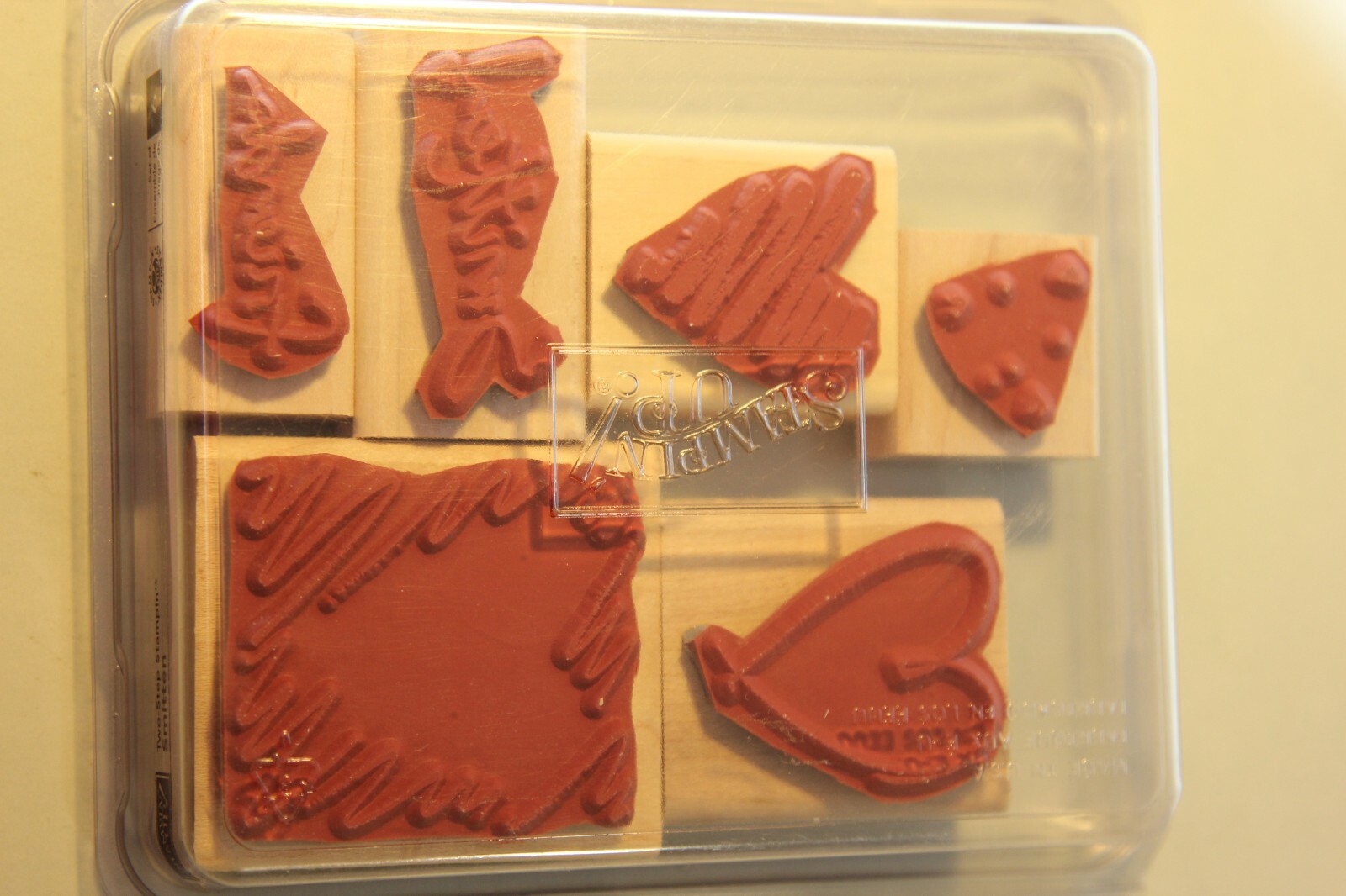 Stampin Up -  Smitten hearts love valentine's day set of 6