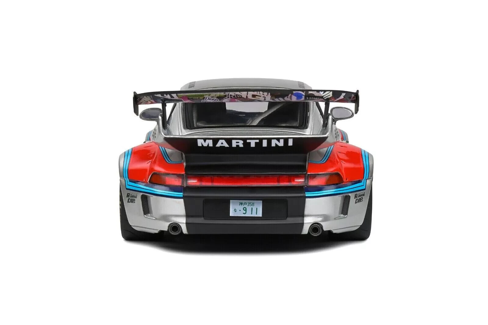 【限定999台】PGM RWB Porsche 993 MARTINI PGM Models 1:64 Porsche 993 RWB Martini #11 Standard Edition