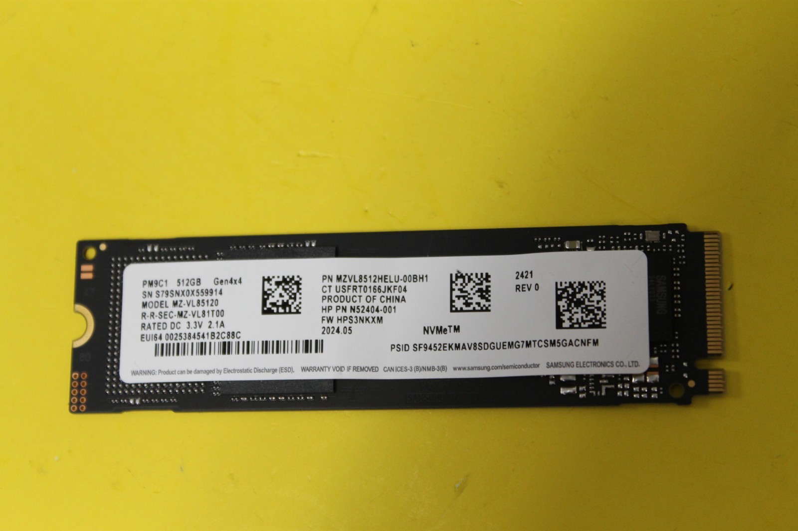 ②-W838-SAMSUNG SATA 512GB 2.5インチ SSD 4点 Amazon.com: SAMSUNG 512GB M.2 2242 42mm PM991 NVMe PCIe Gen