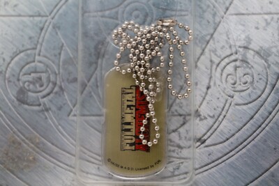 Great Eastern Fullmetal Alchemist Logo Dogtag Necklace NIP