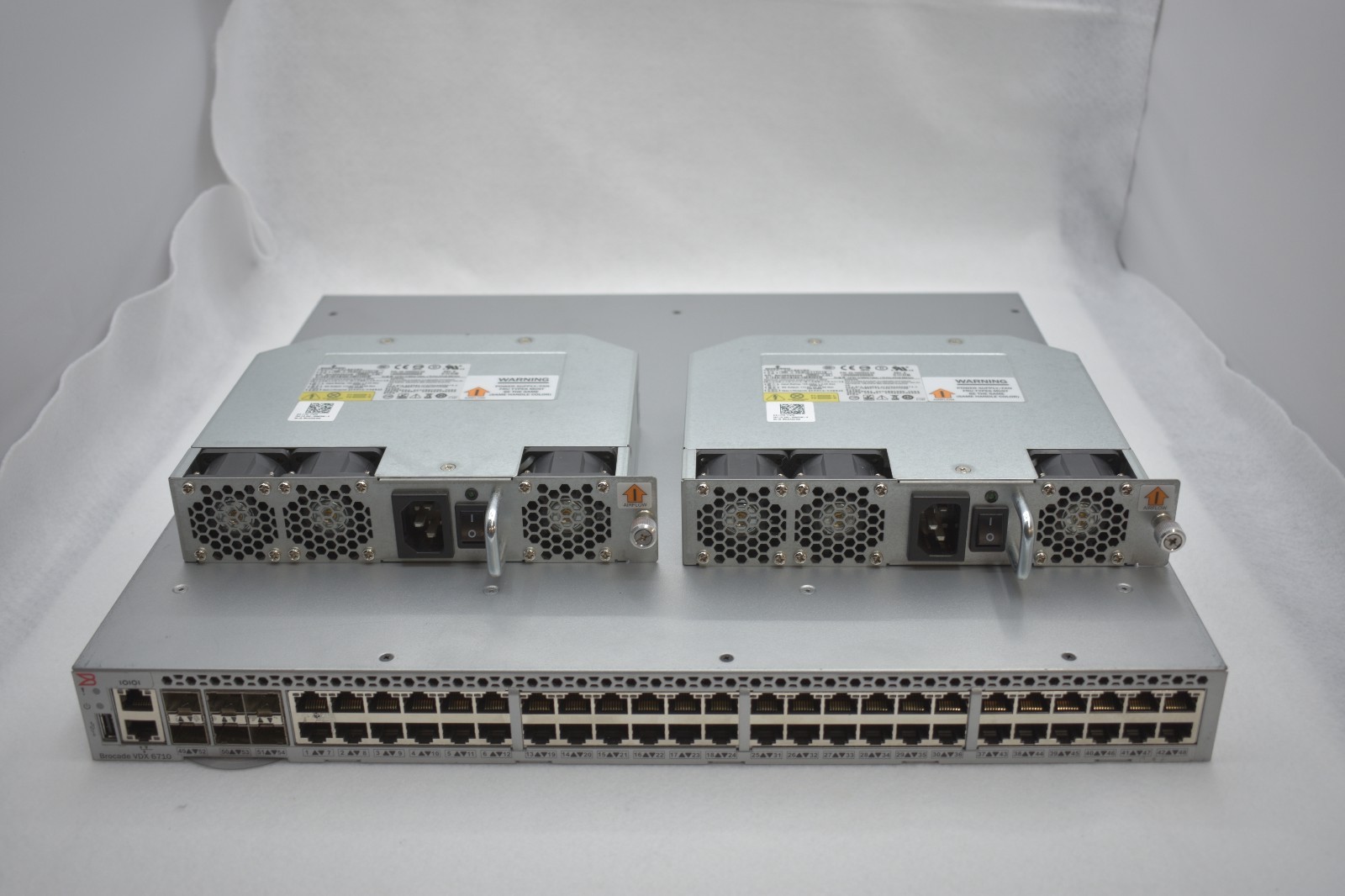 Computers Tablets Network Hardware Enterprise Network Switches Brocade Br Vdx6710 54 F 48 Port Gigabit Switch Visiontechnology Cl