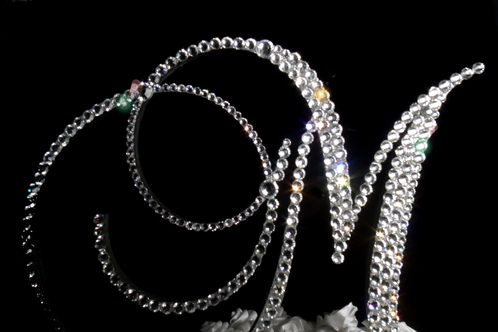 Handmade Swarovski Clear Crystals 6