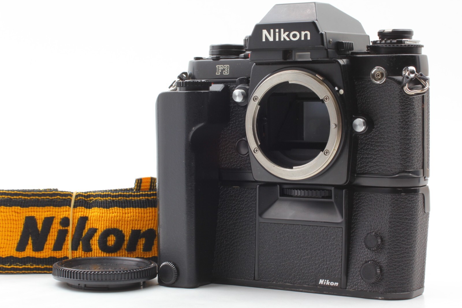 Near Mint】Nikon F3 Film Camera w/ MD-4 from w/Strap from