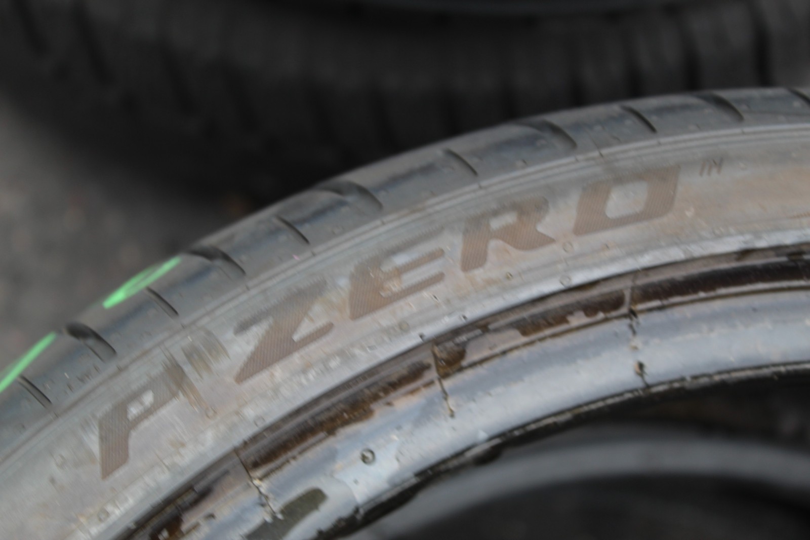 265 30 19 Pirelli, P Zero, AO, XL, 93Y x2 A Pair 4.7mm (F1_tyres) FO L3615