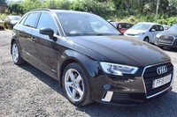 2018 Audi A3 2.0 TFSI Sport Sportback Euro 6 (s/s) 5dr HATCHBACK Petrol Manual