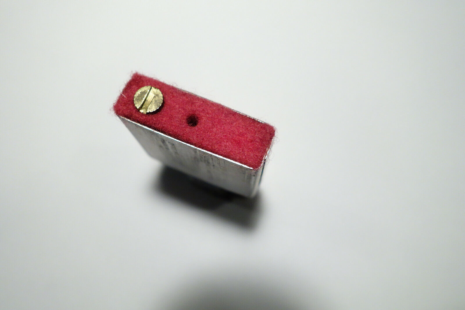 Red Felt Insert Pad for Zippo Cigarette Lighter