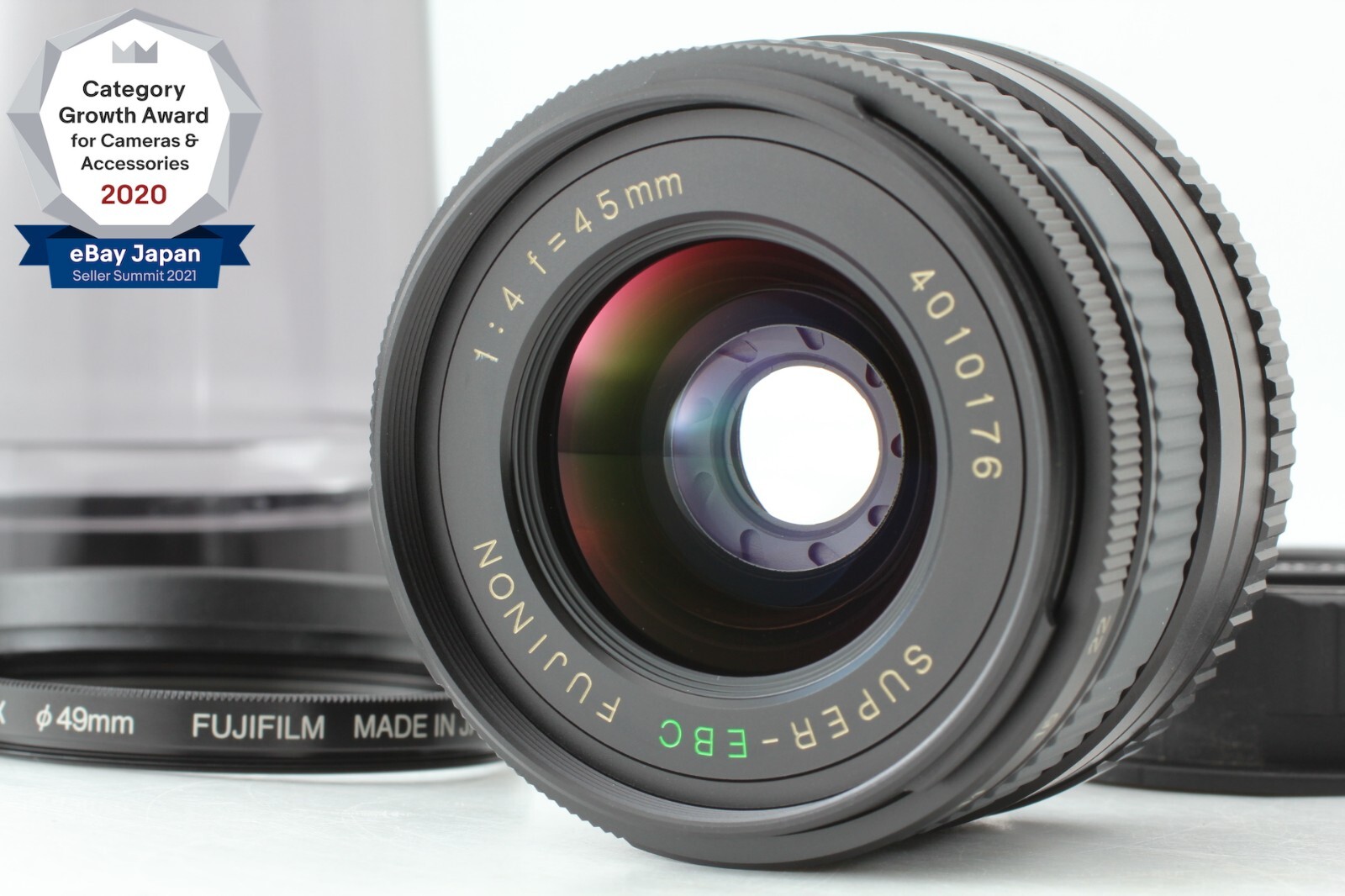 TOP MINT w/Case** Fujifilm Fuji Super EBC Fujinon 45mm f/4