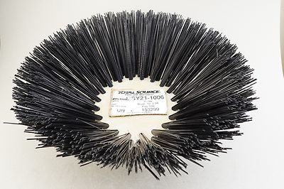 New Malish 21-1006 10'' 3 S.R. Poly Side Brush Broom Floor Sweeper Fits Multiple