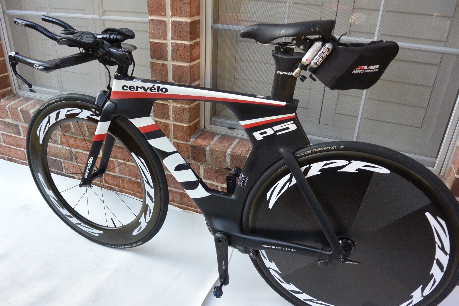 Cervelo P5 Three 51cm Sram Etap 11 Speed Carbon Aero Triathlon Bike(NO WHEELS)