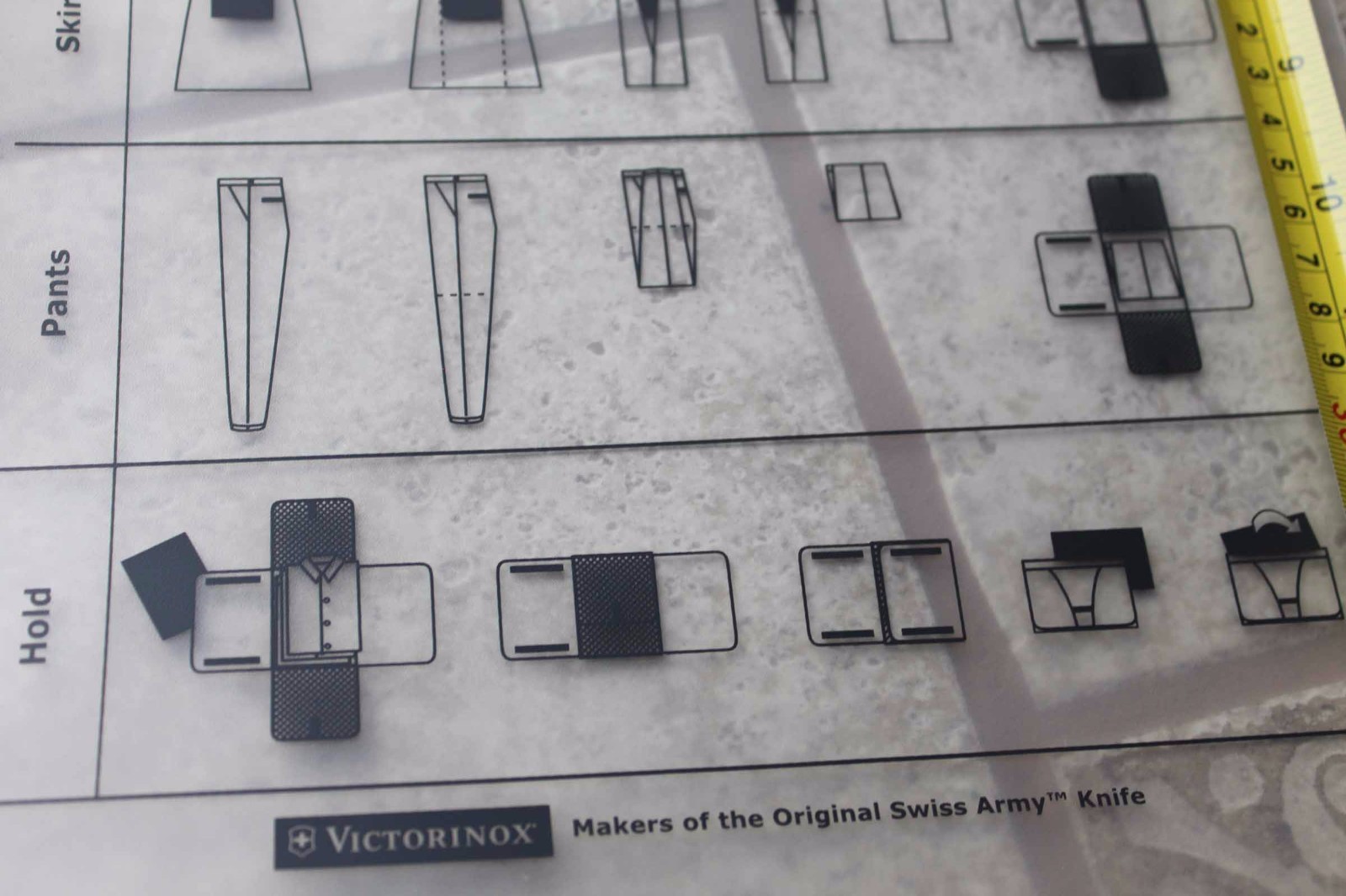 Victorinox plastic pak master packing system guide 16