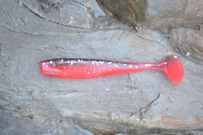 2 Stück Relax King Shad Größe 3 Länge 8cm Gummifisch  Kunstköder Jigköpfe
