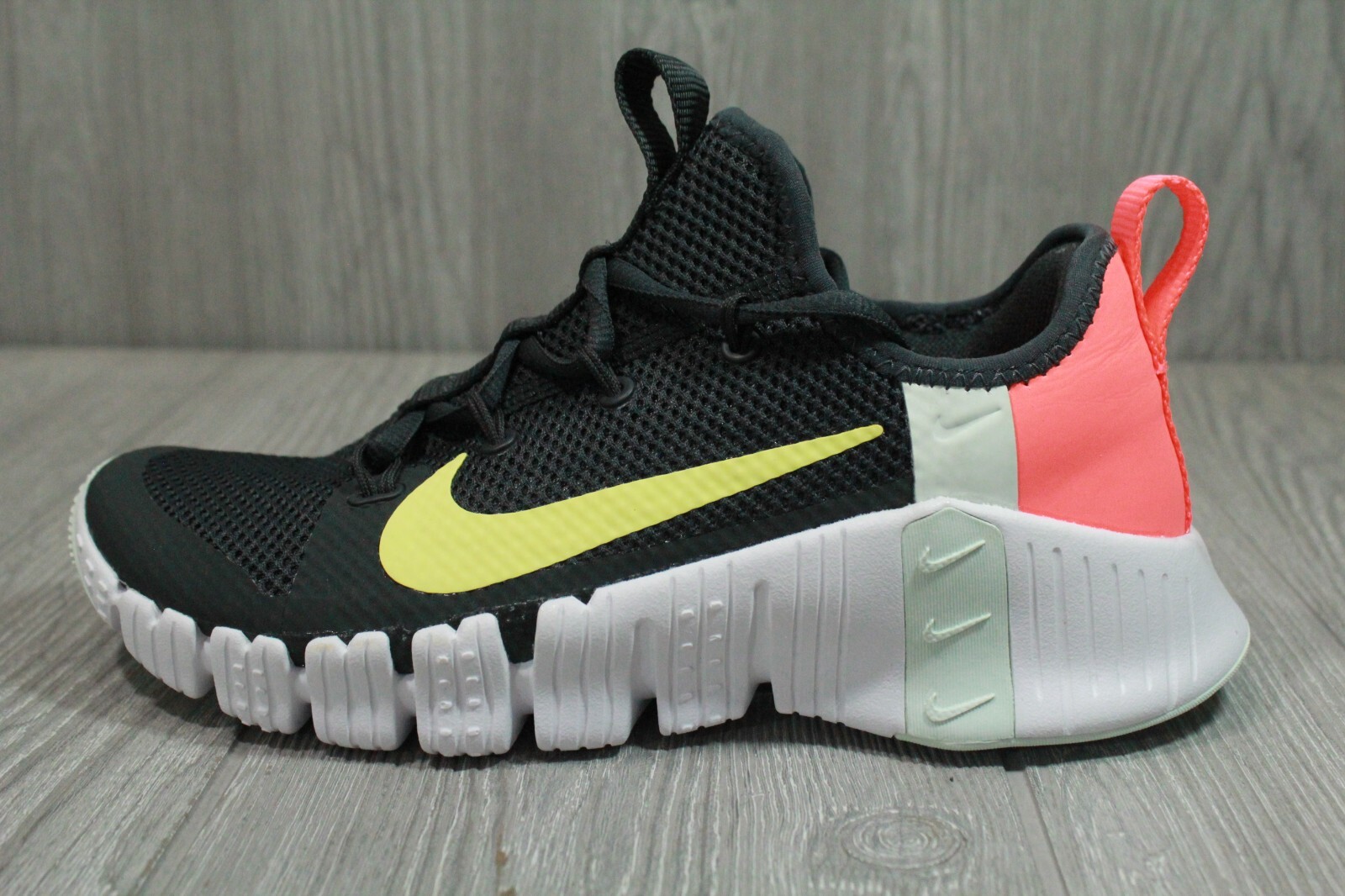 Nike Free Metcon 3 Smoke Grey Yellow Women's Training Shoes