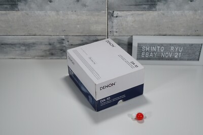 Open Box Denon DA-10SPEM headphone amplifier USB-DAC hi-res premium Silver