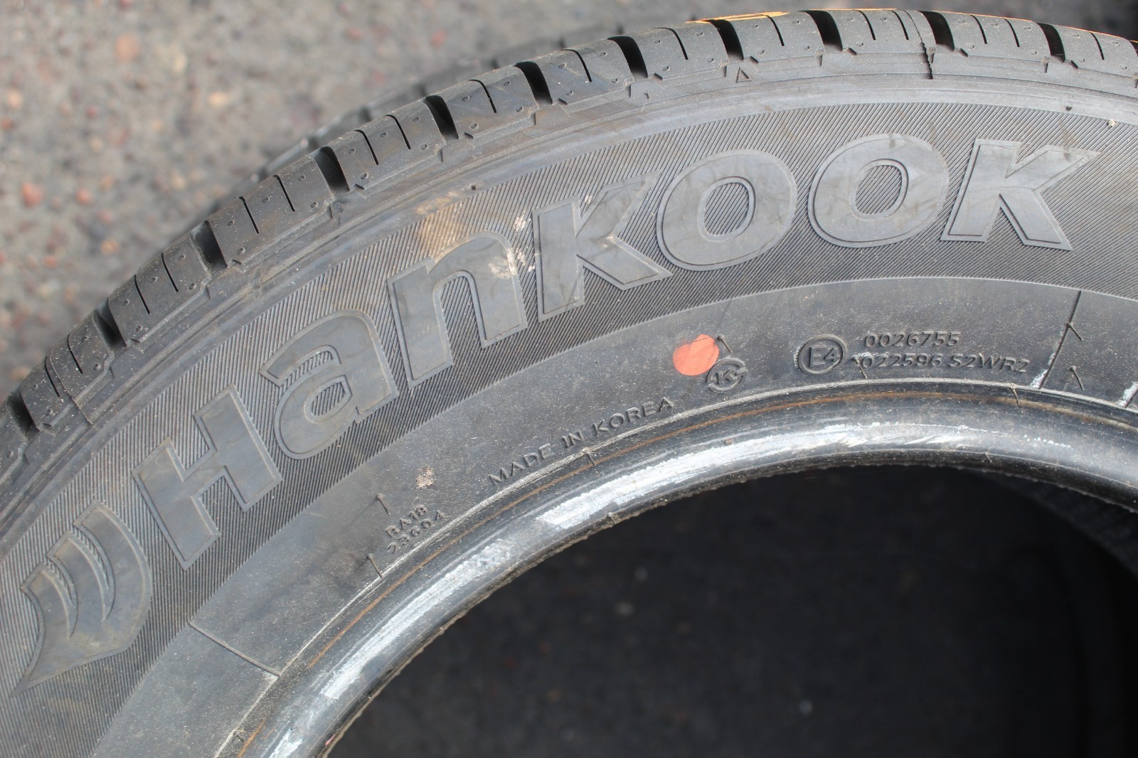New 205 65 16C Hankook, Vantra LT, 107/105T, x1 Tyre (F1_tyres) L3830