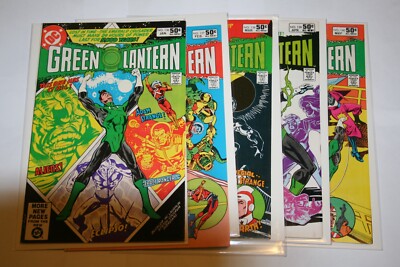 Green Lantern #136, 137, 138, 139, 140! 1981 DC! nice copies!
