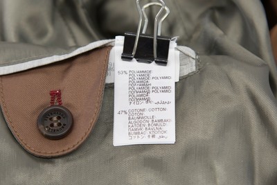 Pre-owned Brunello Cucinelli Nwt$3095  Mens Safari Jacket W/ Logo Buttons Size 48/38us A196 In Brown (please Refer To Note Below)