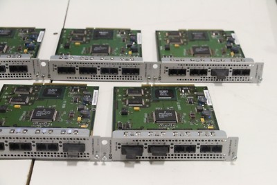 Lot of (5) HP J4112A ProCurve 100 Base FX Module Switch