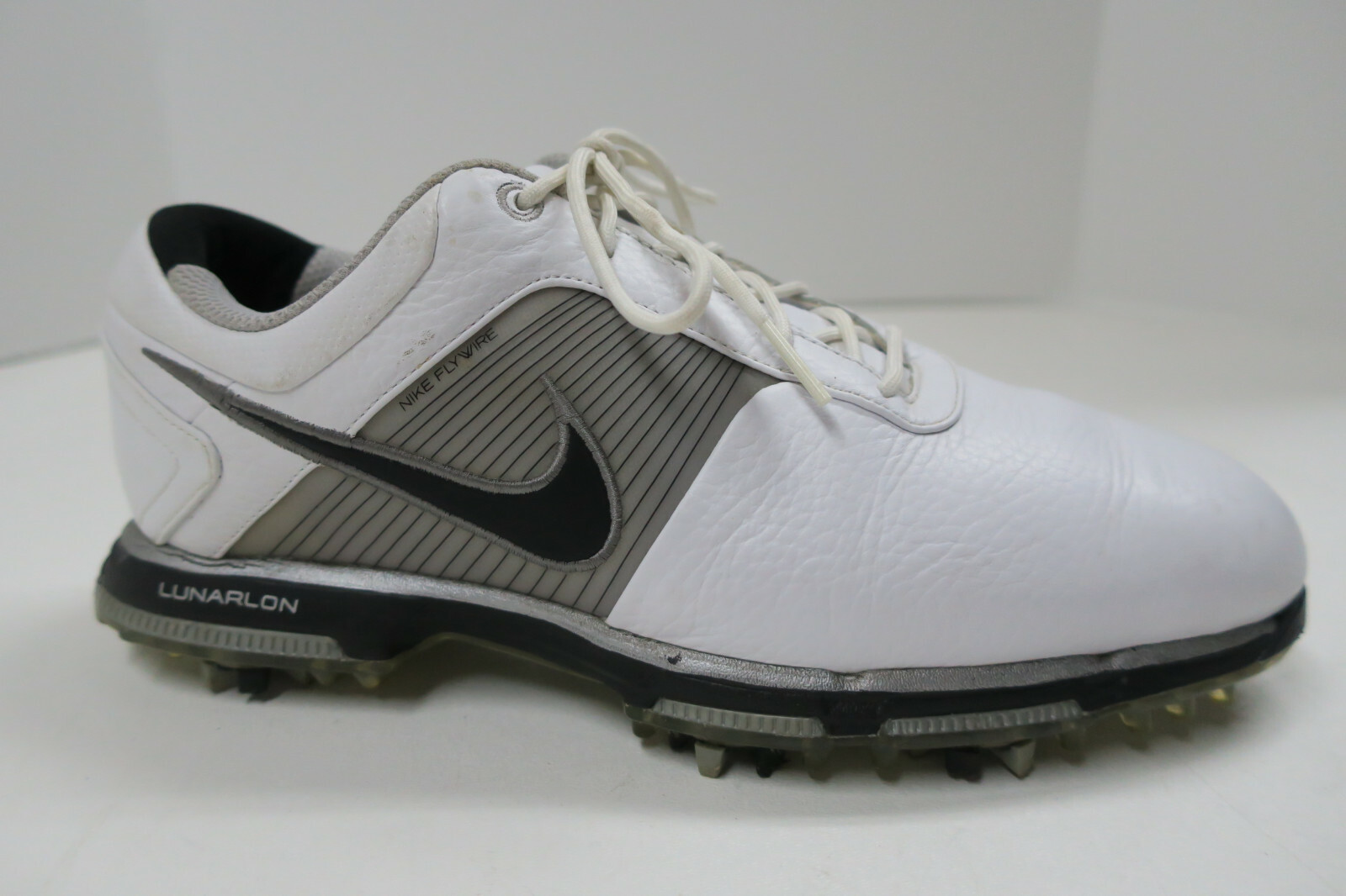 NIKE GOLF SHOES LUNAR CONTROL FLYWIRE Mens 7.5 White 418471 NIKE GOLF SHOES LUNAR CONTROL FLYWIRE Mens 7.5 White 418471