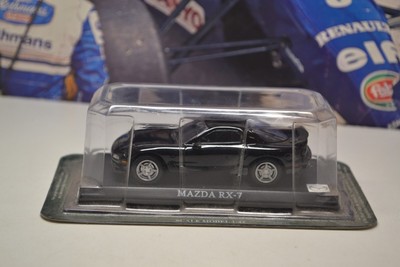 DELPRADO - MAZDA RX-7 BLACK - 1/43 scale model car ULTIMATE CAR COLLECTION