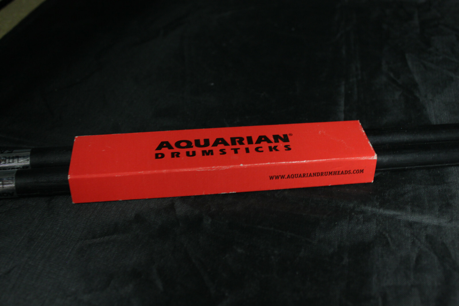 Pair of Drum Sticks. Aquarian 5A Lites All Black