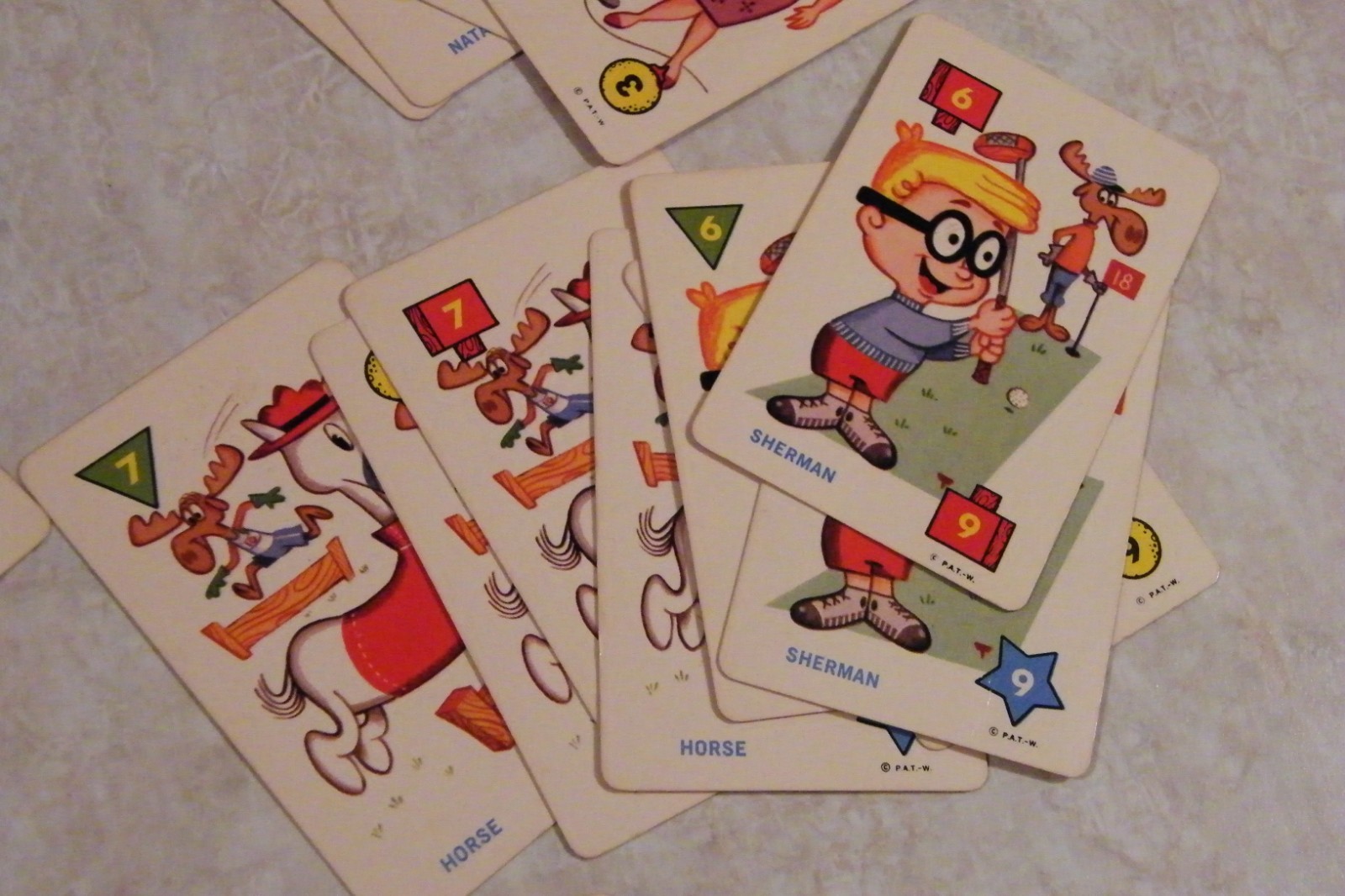 VINTAGE Casper the Friendly Ghost & His TV Pals ED-U CARDS CARD GAME
