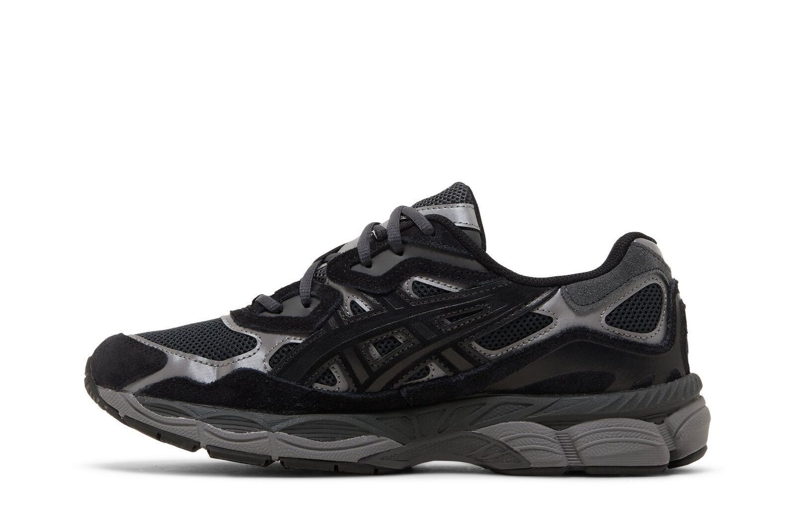 Pre-owned Asics Gel-nyc Black Graphite Grey 1201a789-020 Men's Size