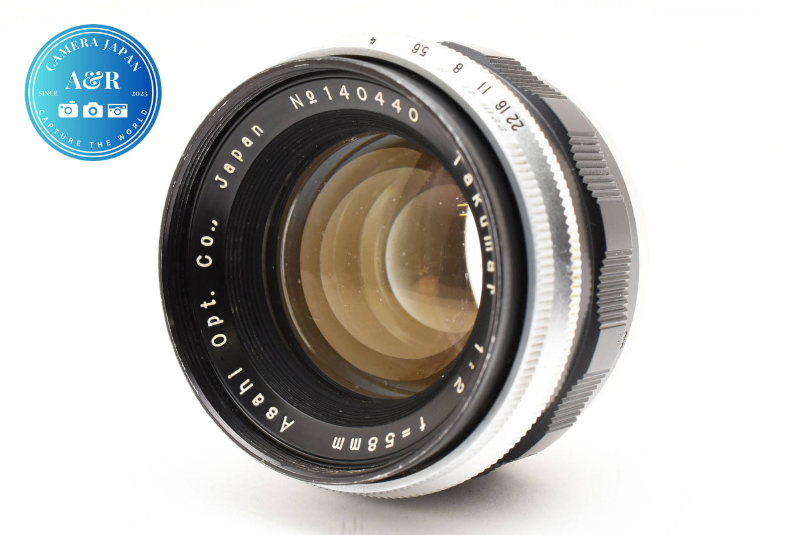 ペンタックス PENTAX Takumar 58mm F2 M42マウント EXC+5] Asahi Pentax Takumar 58mm F2 MF Lens For M42 Mount