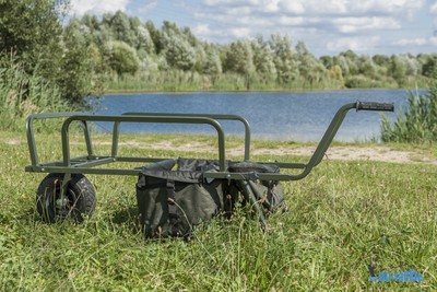 XXL Angel Trolley Bag Karpfen Transportwagen Transportkarre Barrow Tacklekarre