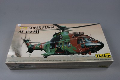 ZF880 Heller 1/72 maquette helicoptere militaire 80367 Super Puma AS 332 M1