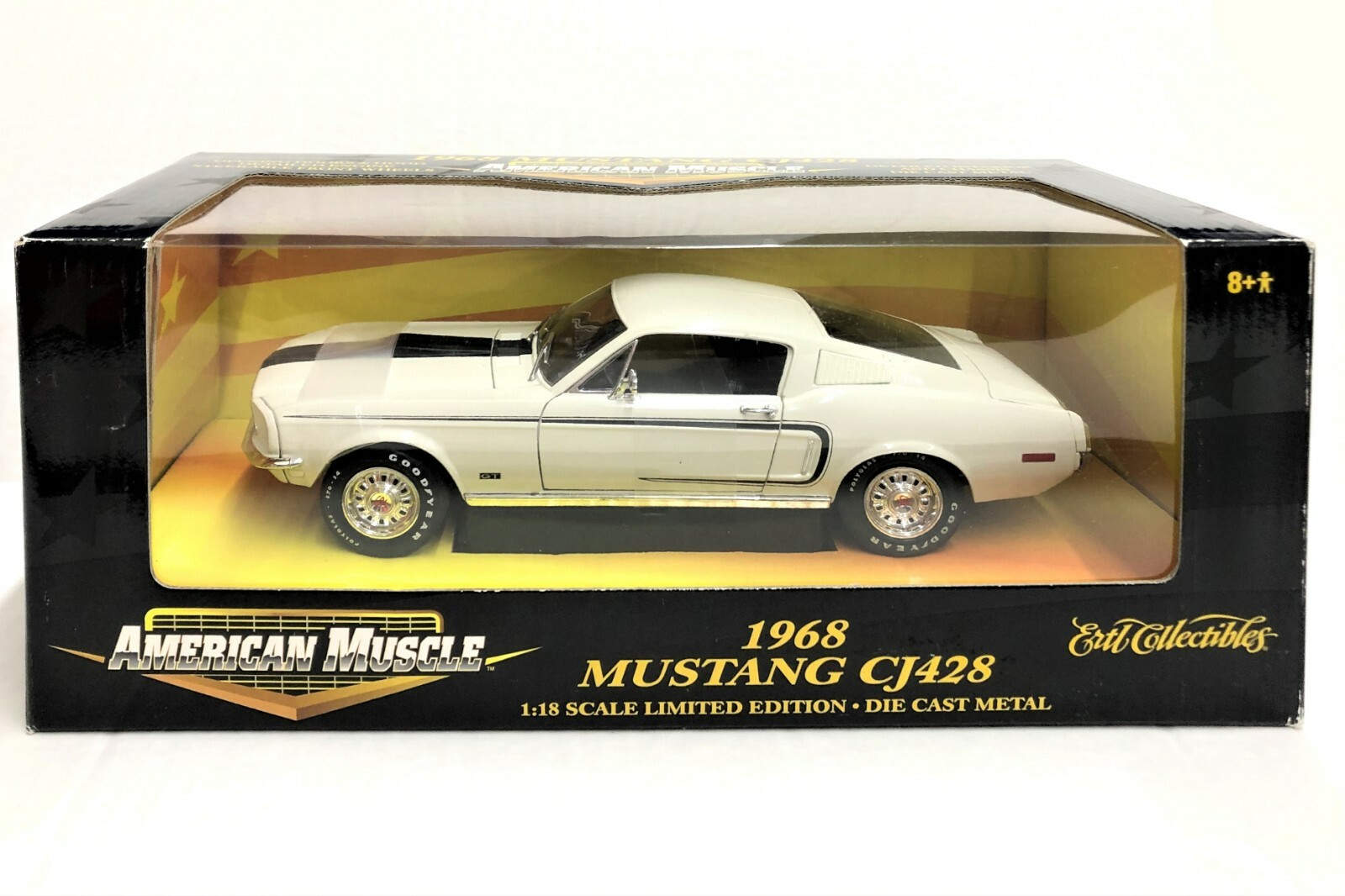 Ertl American Muscle 32518 1/18 Scale 1968 Ford Mustang
