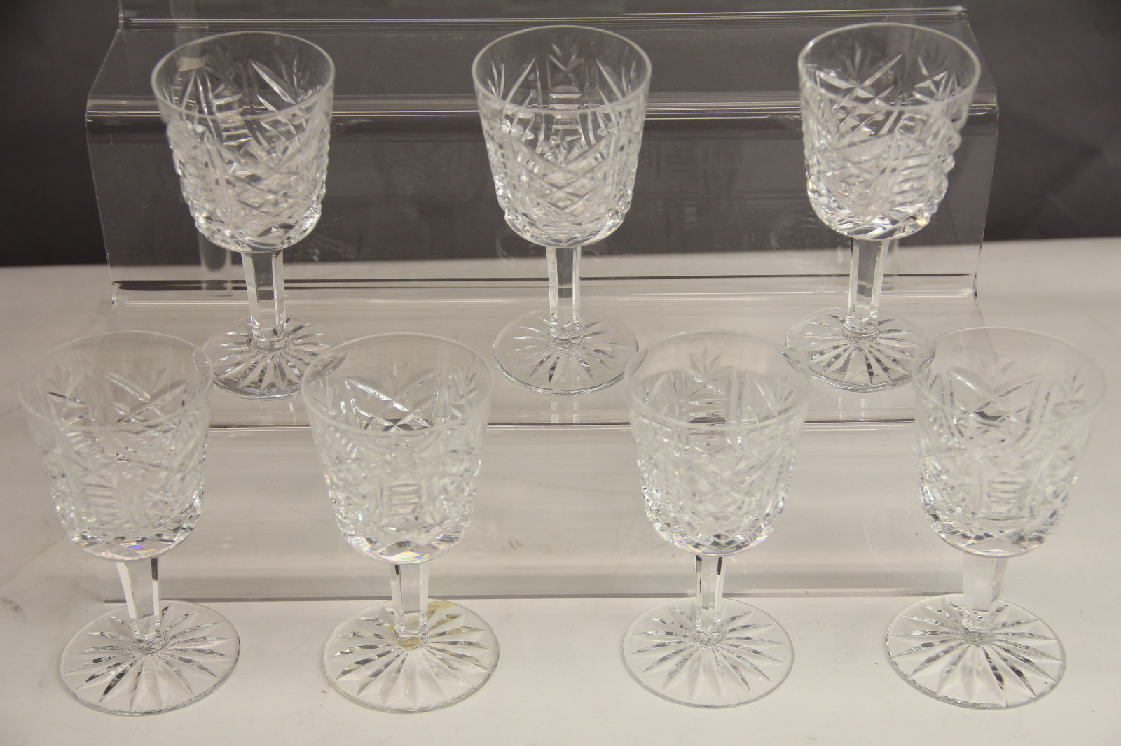 7 BRILLIANT WATERFORD CRYSTAL 