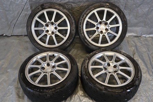 ア*プ様 SUBARU IMPREZZA PCD100 4H 16×7JJ ＋5 Subaru genuine OP GC8 Impreza WRX STI BBS forged wheel rim