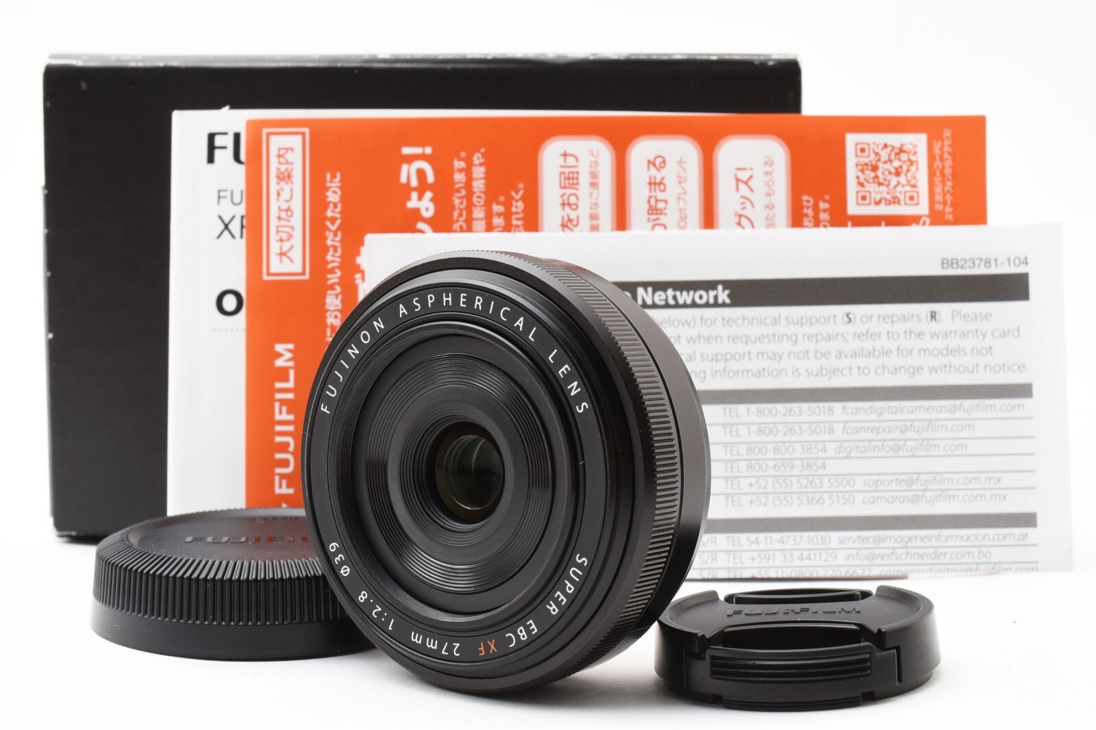 Fujifilm Fujinon SUPER EBC XF27 mm f/2.8 BLACK [Exc+++ Fujifilm Fujinon SUPER EBC XF27 mm f/2.8 BLACK [Exc+++