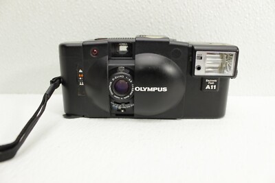 OLYMPUS XA2 35mm f3.5 A11 Electronic Flash Compact Film Camera Japan  NOT TESTED
