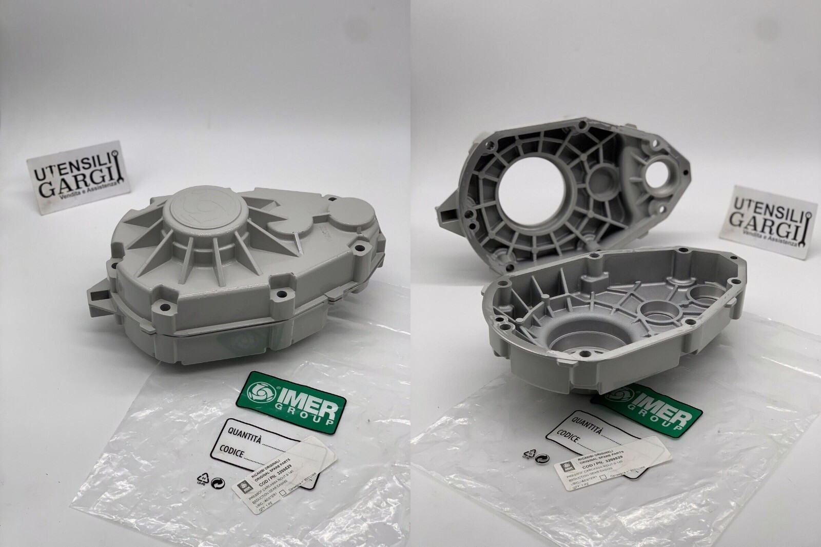 SALVAMOTOR Schutzgehäuse IP67 Mit Stecker Für Betonmischer 180/250 Liter – 1 PS Motor, Inklusive Kondensator Und Montagebügel