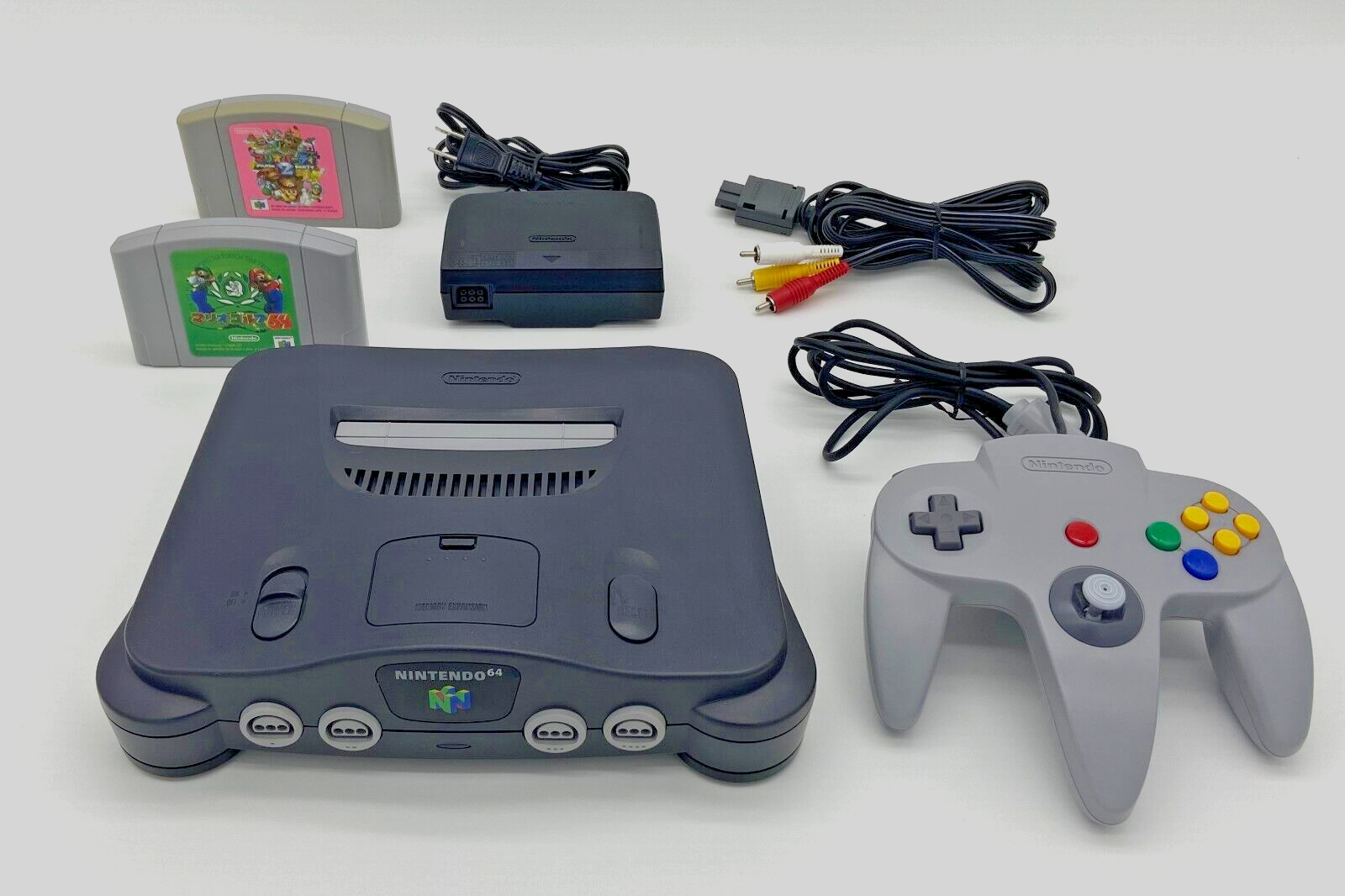 ニンテンドー64 Nintendo 64 With NEW Extreme Green Shell + 2.4Ghz Wireless