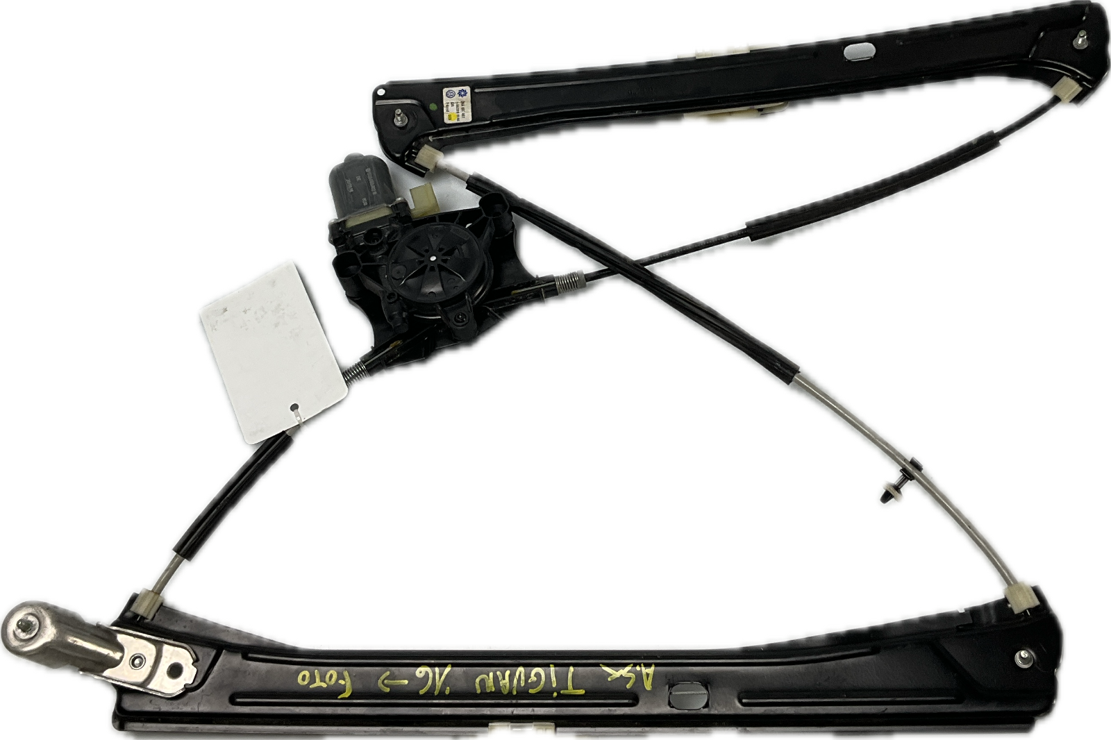 Alzavetro alzacristalli anteriore sinistro VOLKSWAGEN TIGUAN codice 5Q0853802B