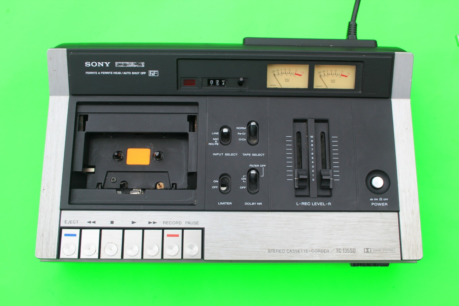 Sony TC-135SD Cassette Deck - Ferrite Heads | eBay