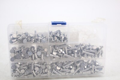 M4 Flachkopf-Nieten aus massivem Aluminium